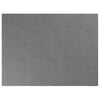 VIDAXL Coperta debole con copertura 152x203 cm 7 kg di tessuto grigio