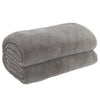 VIDAXL Coperta debole con copertina 200x230 cm 9 kg di tessuto grigio