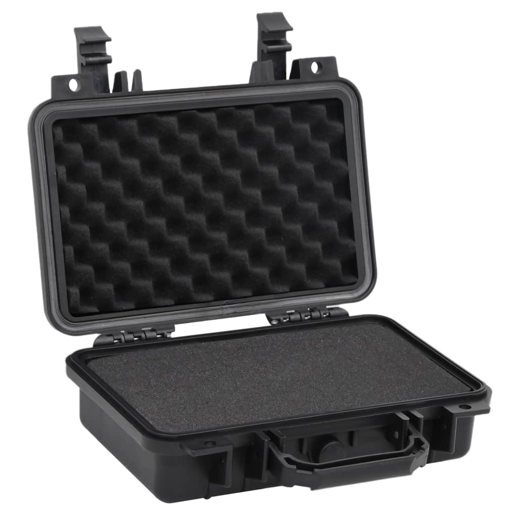 Vidaxl FlightCase Portable 30x22x10 cm PP Black