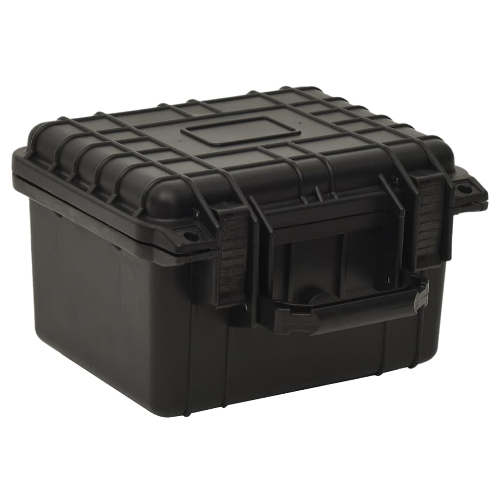 Vidaxl FlightCase portatile 27x25x18 cm pp nero