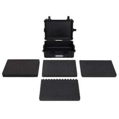 Vidaxl FlightCase Portable 52x40x19 cm PP Black
