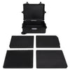Vidaxl Flightcase on Wheels 63x50x23 cm pp nero