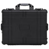 Vidaxl Flightcase on Wheels 63x50x23 cm pp nero