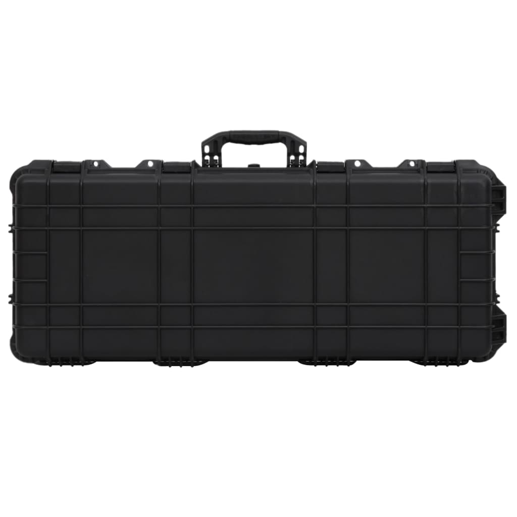 Vidaxl Flightcase on Wheels 96x42x16 cm pp negro