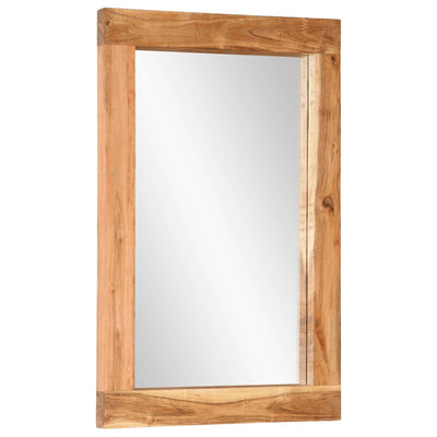 Vidaxl Mirror 70x50 cm acacia de madera y vidrio