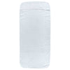 Toallas de cadena Vidaxl 2 PCS 400 g m² 75x200 cm de tela blanca