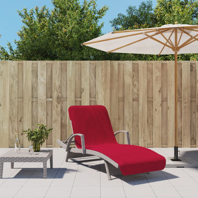 Toallas de cadena Vidaxl 2 PCS 400 g m² 75x200 cm tela burdeos rojo