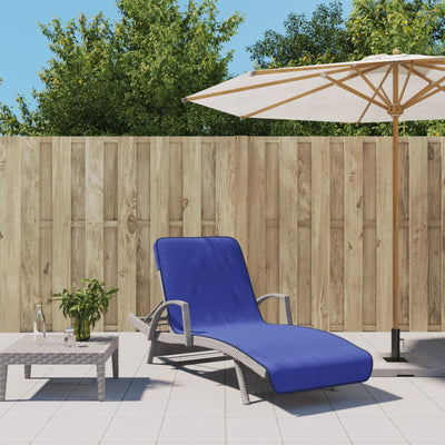 Toallas de cadena Vidaxl 2 pcs 400 g m² 75x200 cm de tela real azul