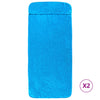 Vidaxl strandhanddoeken 2 st 400 g m² 60x135 cm stof turquoise