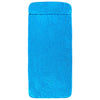 Vidaxl strandhanddoeken 2 st 400 g m² 60x135 cm stof turquoise