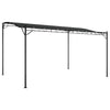 Vidaxl Luifel 4x3 m 180 g m² de tela y acero antracita