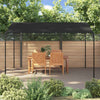 Vidaxl Luifel 4x3 m 180 g m² de tela y acero antracita