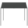 Vidaxl Garden Pavilion 3x3 m de acero y tela antracita