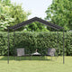 Vidaxl Garden Pavilion 3x3 m in acciaio e tessuto antracite