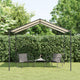 Vidaxl Garden Pavilion 3x3 m Acciaio e tessuto beige