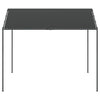Vidaxl Garden Pavilion 4x4 m de acero y tela antracita