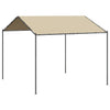 Vidaxl Garden Pavilion 4x4 m Acciaio e tessuto beige