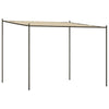 Vidaxl Arbor 3x3 m 180 g m² tessuto e beige in acciaio