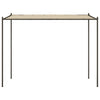 Vidaxl Arbor 3x3 m 180 g m² tessuto e beige in acciaio