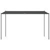 Vidaxl Arbor 4x4 m 180 g m² tessuto e antracite in acciaio