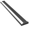 Vidaxl doccia per camminata -in doccia da doccia 115 cm in alluminio nero