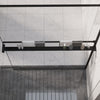 Vidaxl doccia per camminata -in doccia da doccia 115 cm in alluminio nero