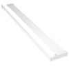 Vidaxl wandschap voor inloopdouchewand 100 cm aluminium chroomkleurig