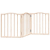 Vidaxl Dog Fence Croppecible 3 pannelli 150 cm Poplar Wood