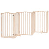 Vidaxl Dog Fence Plegable 6 paneles de 300 cm de madera de álamo