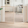 Vidaxl Dog Fence Colpobile 2 pannelli 160 cm Poplar Wood