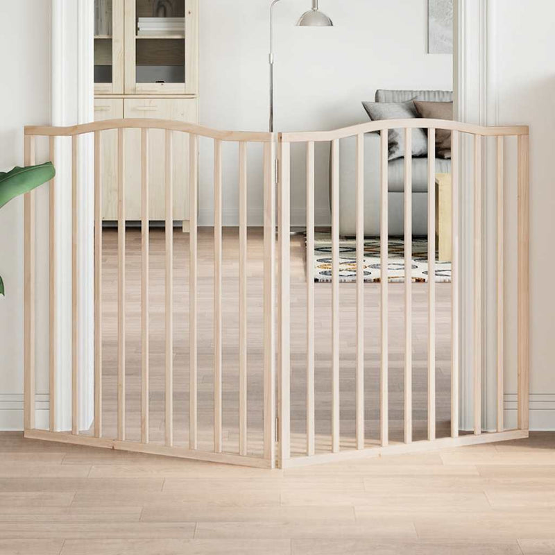 Vidaxl Dog Fence Colpobile 2 pannelli 160 cm Poplar Wood