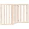 Vidaxl Dog Fence Croppecible 3 pannelli 150 cm Poplar Wood