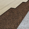 Vidaxl kurk op rol 100x200 cm 2 mm rubber