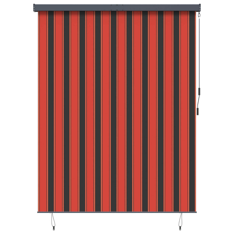 Vidaxl rolgordijn oranje en bruin 200 x 250 cm stof en aluminium