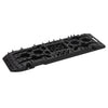 Placas de agarre de Vidaxl 2 PCS 107X31X7 CM Nylon Negro