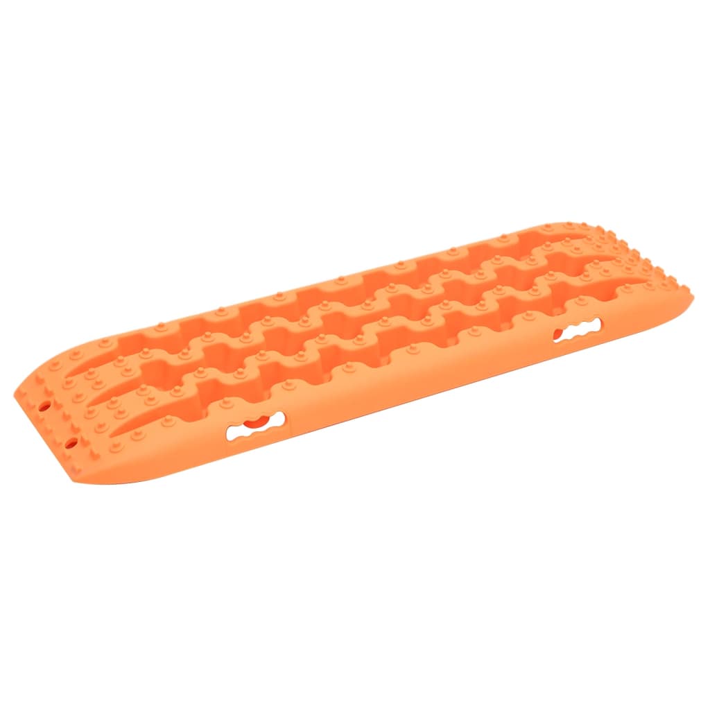Vidaxl Gripplates 2 ST 106x30.5x7 CM Nylon Oranje
