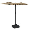 Vidaxl Parasol Techo doble 316x240 cm Tope