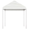 Vidaxl Arbor con techo 15.61x2.28x2.69 M polietileno blanco