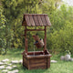 Vidaxl Wensfontein con pompa 57x50x112 cm Pineo solido
