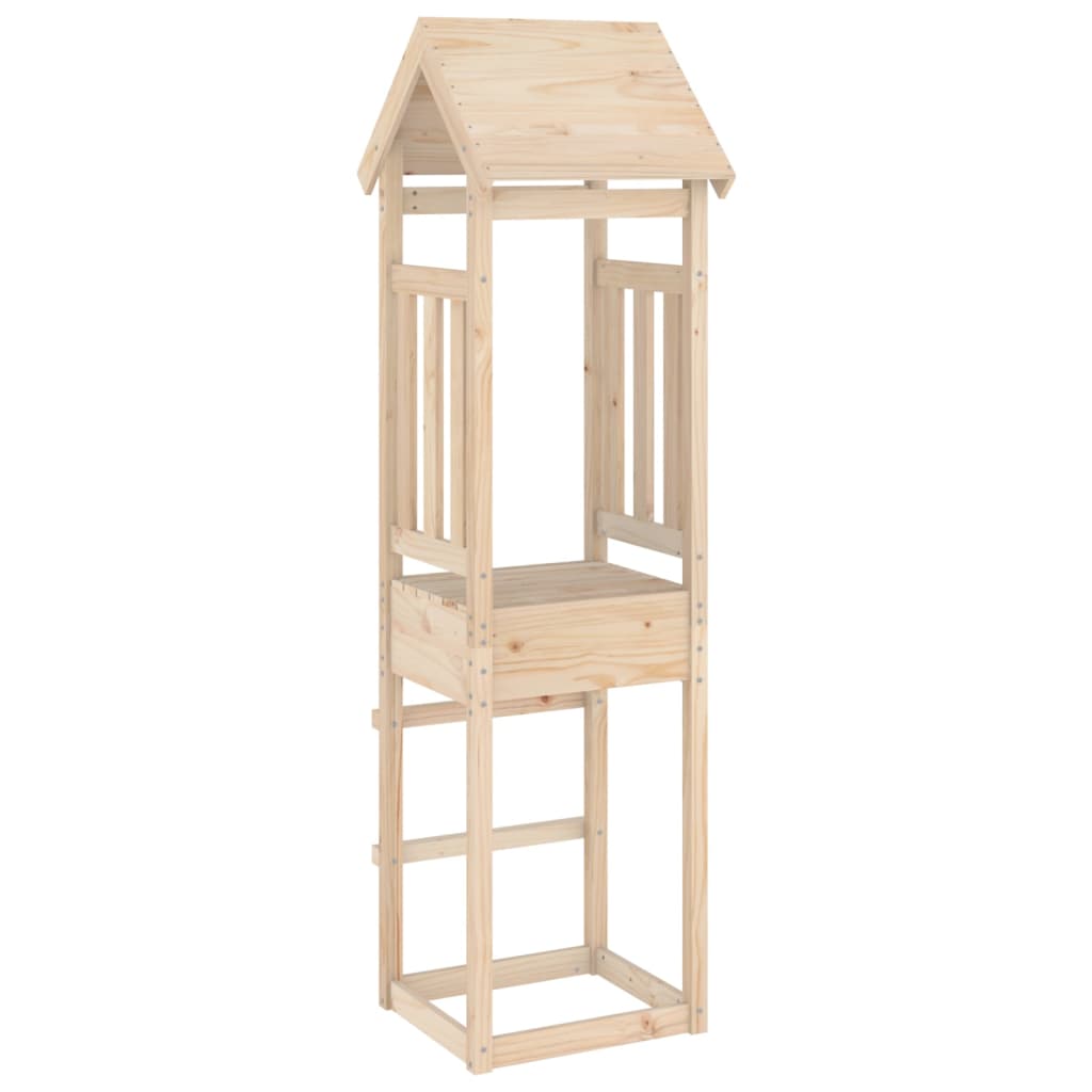 Vidaxl Play Tower 52.5x46.5x206.5 cm Pine solido