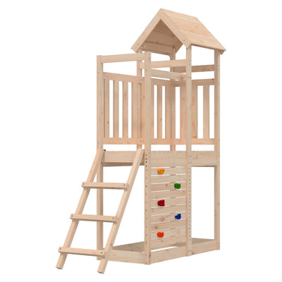 Vidaxl Speelhuis 52.5x110.5x214 cm de pino sólido