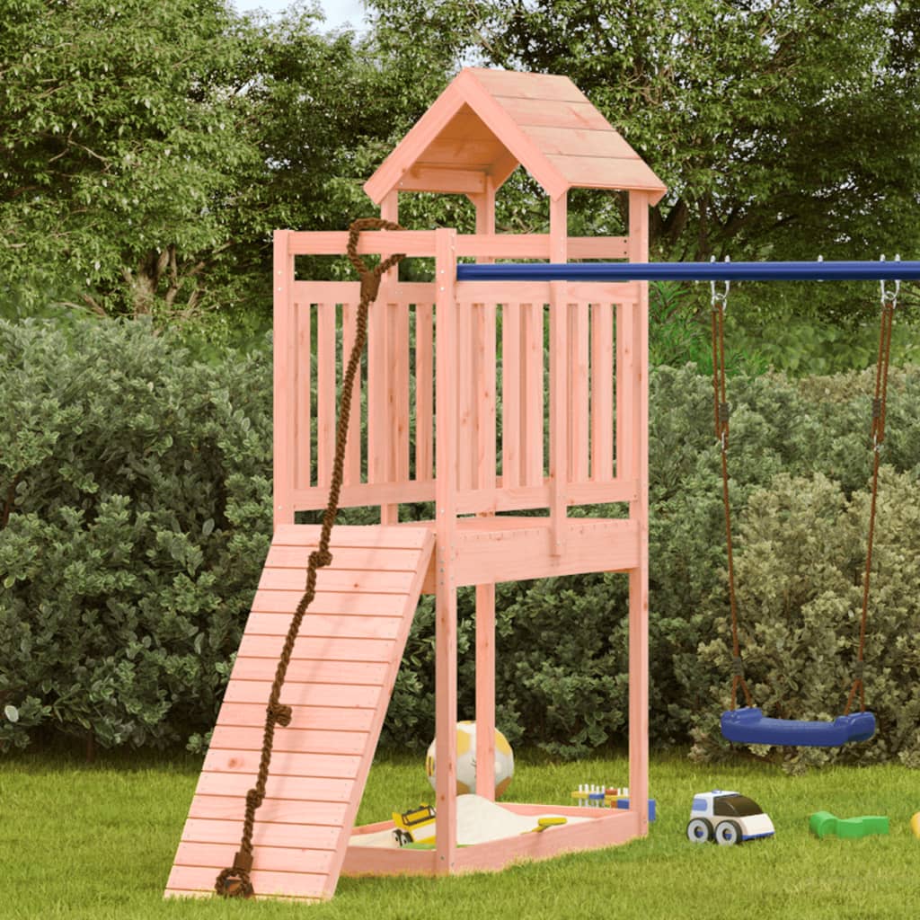 Vidaxl Play Tower 52.5x110.5x214 cm Douglhout sólido