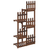 Vidaxl Plant Standard 60x25x130 cm Pineo solido
