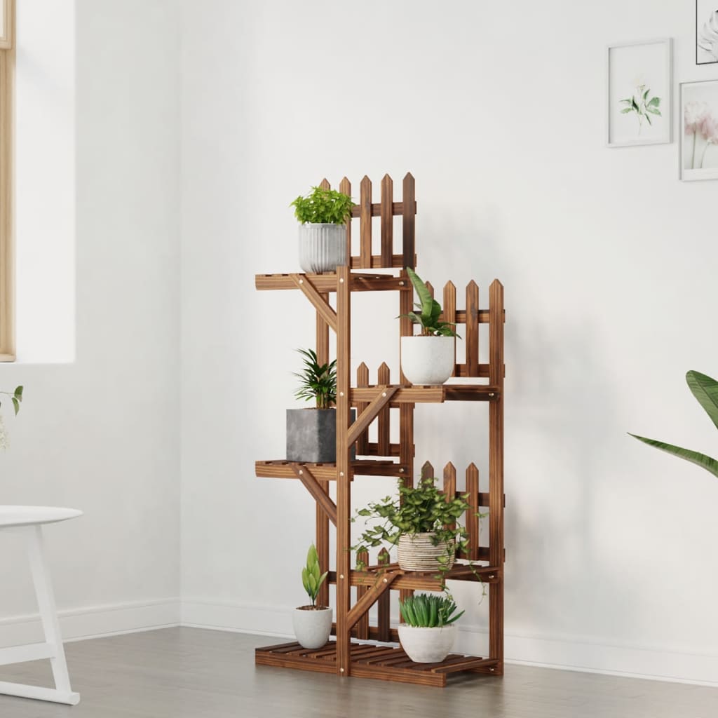 Vidaxl Plant Standard 60x25x130 cm Pineo solido