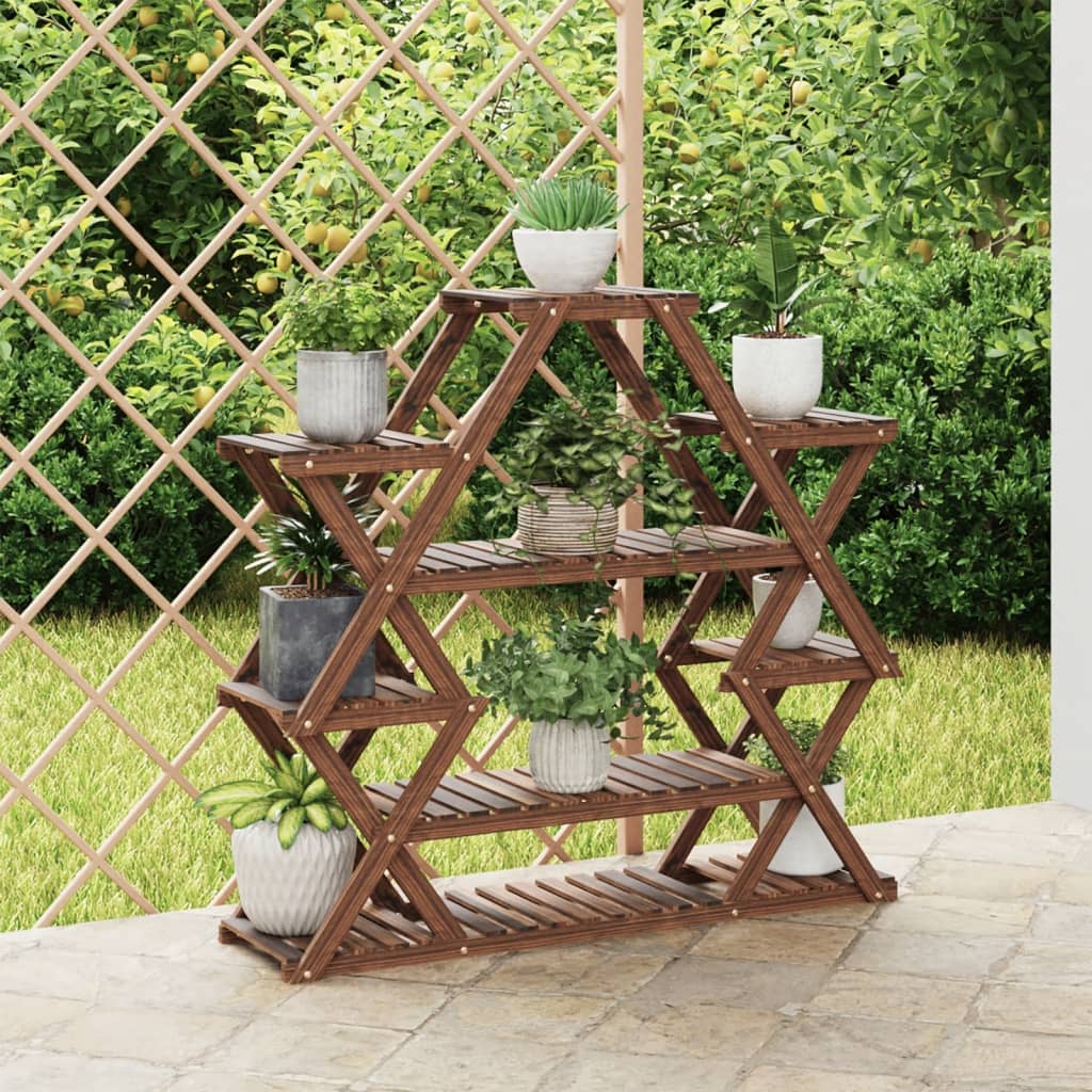 Vidaxl Plant Standard 110x25x105 cm Pineo solido