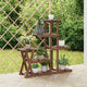 Vidaxl Plant Standard 95x25x96 cm Pineo solido