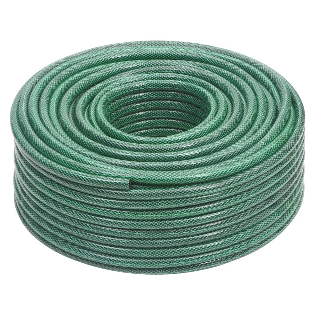 Tubo da giardino Vidaxl 0,5'' 100 m PVC verde