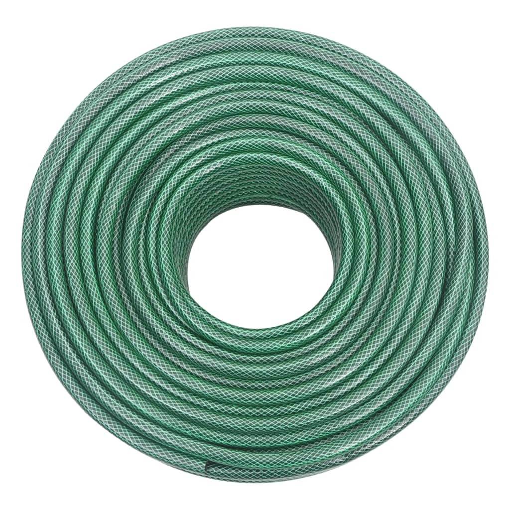 Tubo da giardino Vidaxl 0,5'' 100 m PVC verde