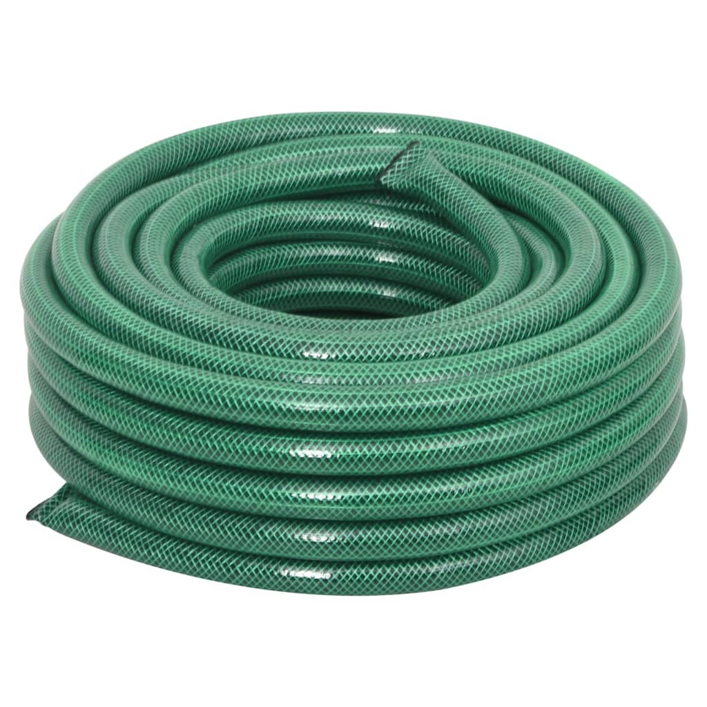 Vidaxl Garden Thole con set di frizione 0,9 '' 20 m PVC verde