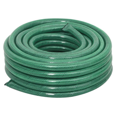 Vidaxl Garden Thole con set di frizione 0,9 '' 20 m PVC verde